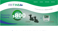 Desktop Screenshot of irritinsa.com