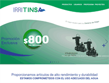 Tablet Screenshot of irritinsa.com